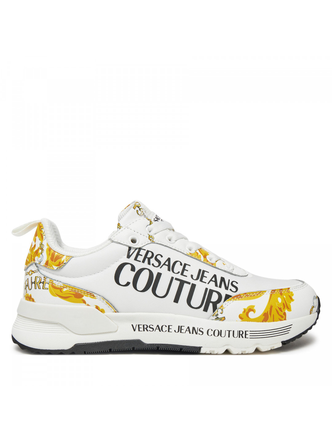 Sneakersy Versace Jeans Couture Dynamic 77VA3SA3 Bílá